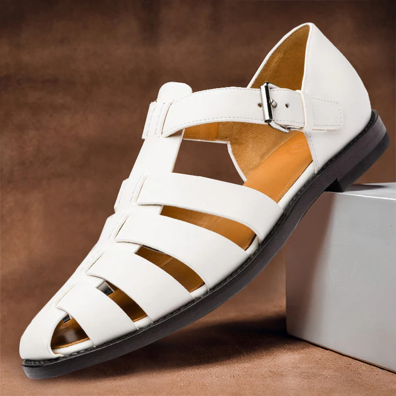Modische Sommersandalen aus Leder - Chlodwig