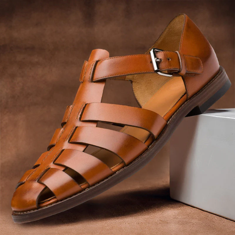 Modische Sommersandalen aus Leder - Chlodwig - Image 3