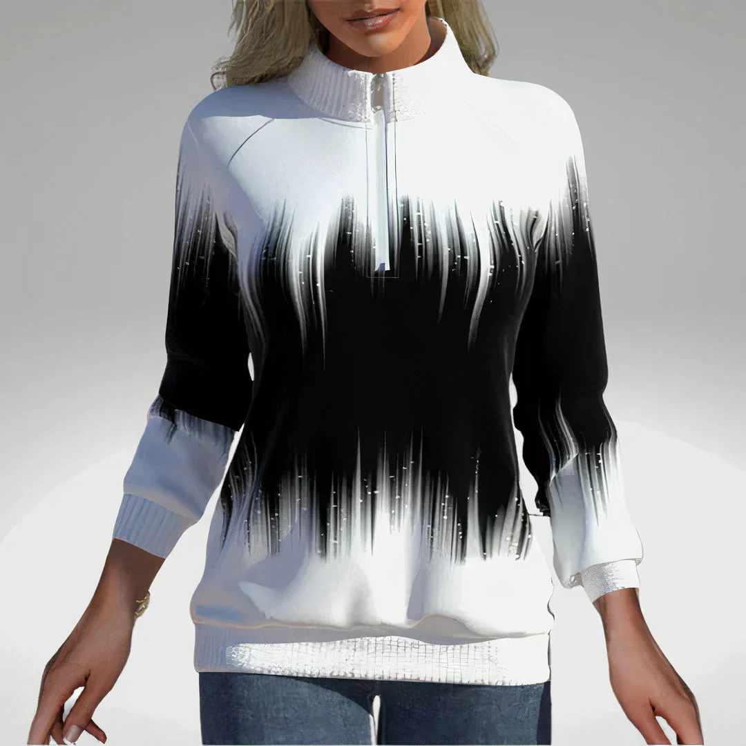 Modisches Damen-Sweatshirt für Herbst und Winter - Karoline