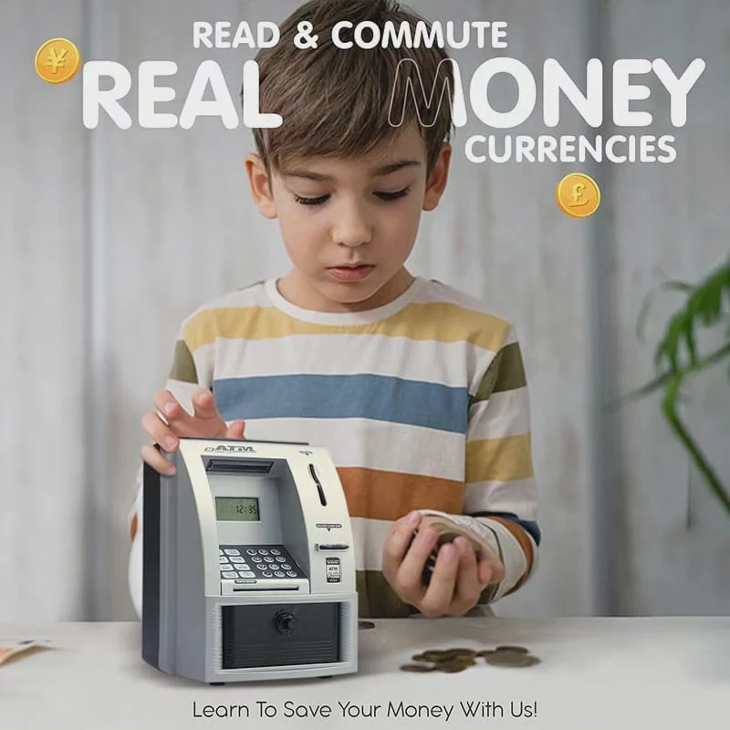 MoneyMate | Digitales Sparschwein für Kinder mit Passwortschutz