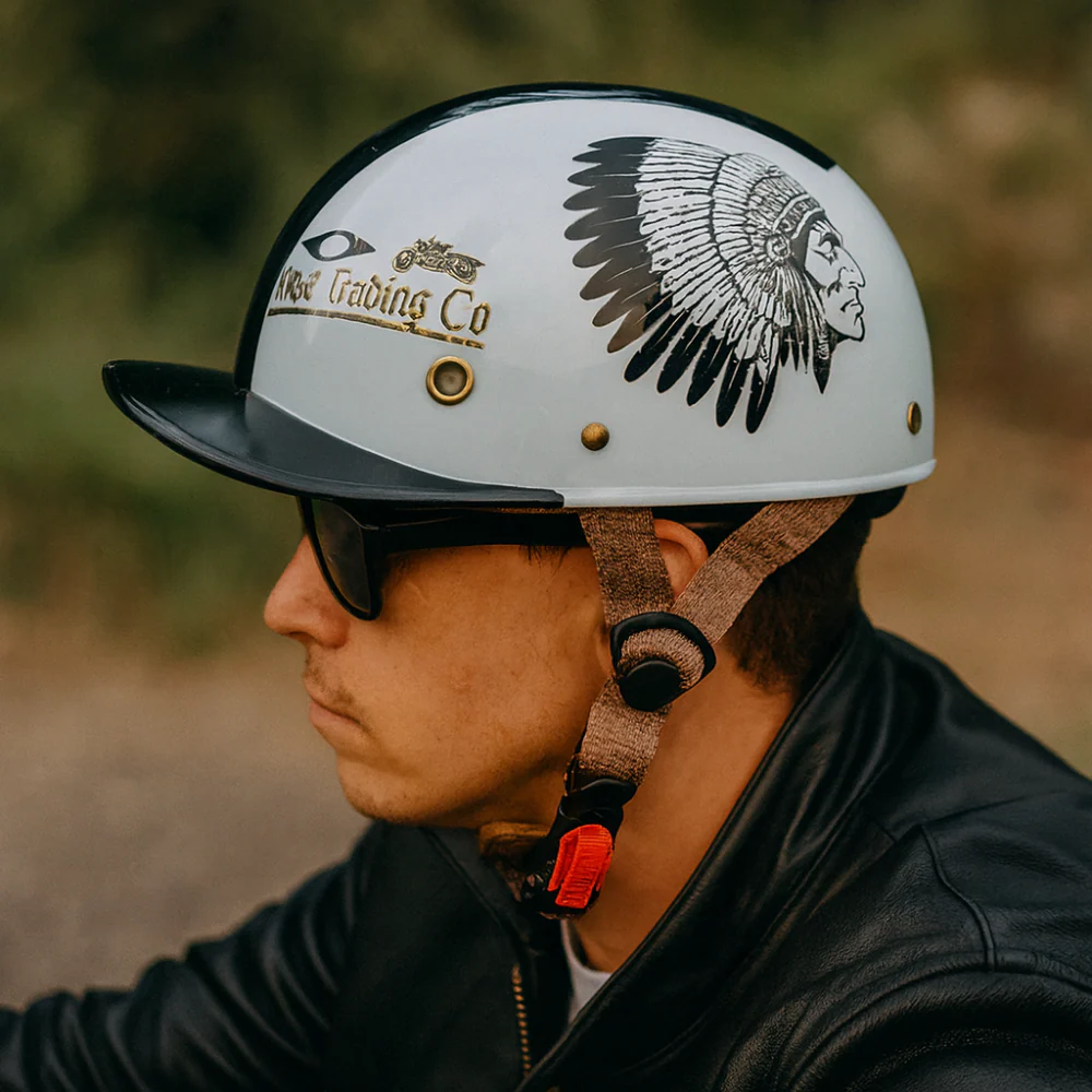 Motorradhelm Halbschale Baseball Cap Stil Stadtfahrten - Image 12
