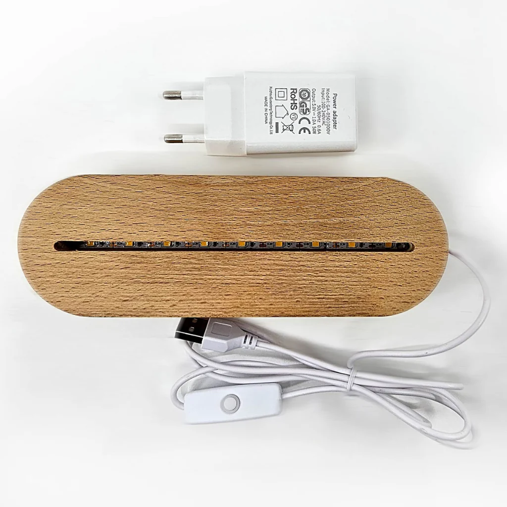 Nachtlicht Kinderzimmer Personalisierte Acryl Tier Lampe - Image 3
