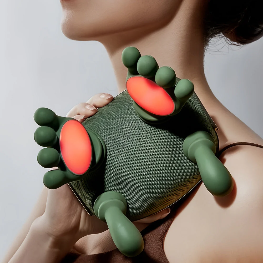Nackenmassagegerät Elektrisch Schulter Massagegerät Tiefenkneten - Image 4
