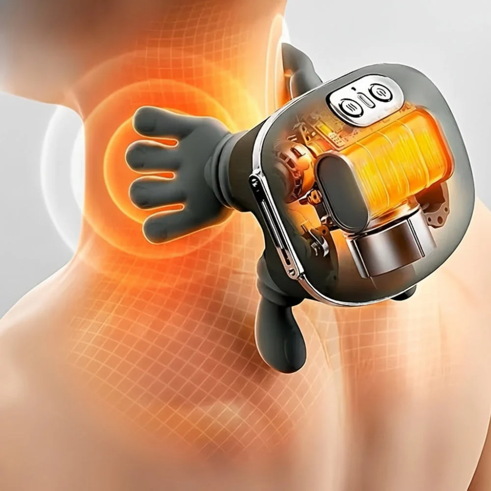 Nackenmassagegerät Elektrisch Schulter Massagegerät Tiefenkneten - Image 8