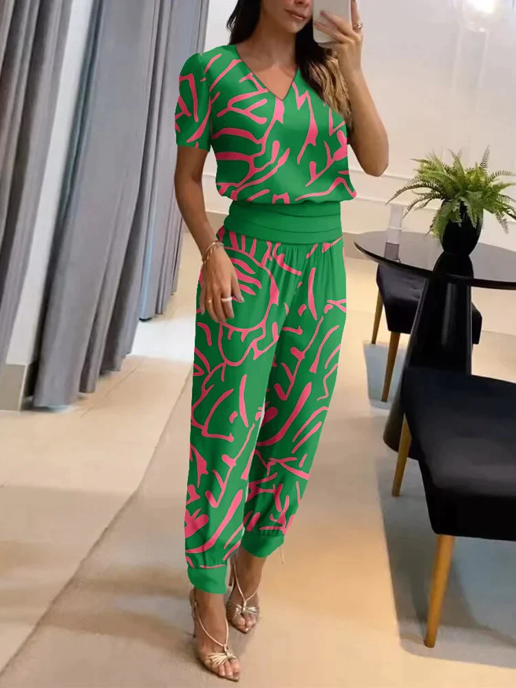 Nathalie - Damen Bluse & Hose Set - Image 7