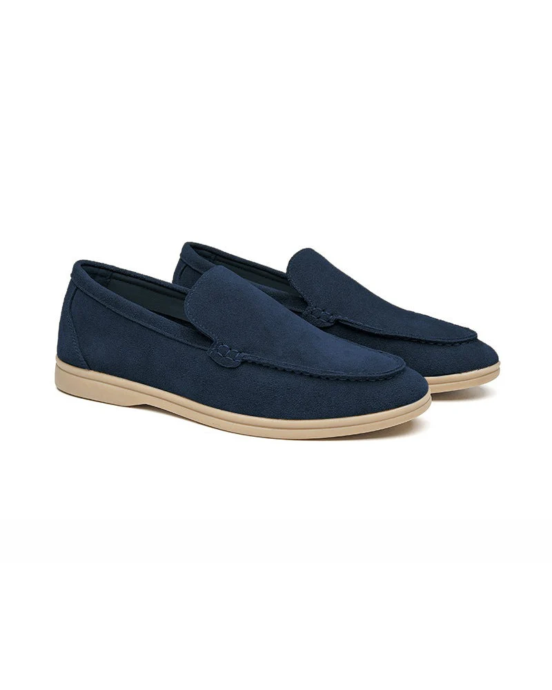 Nicholas | 3-teiliges Old Money Sommer-Outfit mit Leinenhemd, hose & Wildleder-Loafer - Image 5