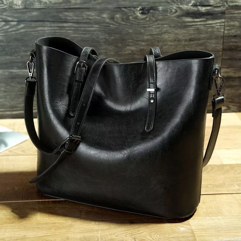 Nicole | Vintage Leder-Schulterhandtasche - Image 4