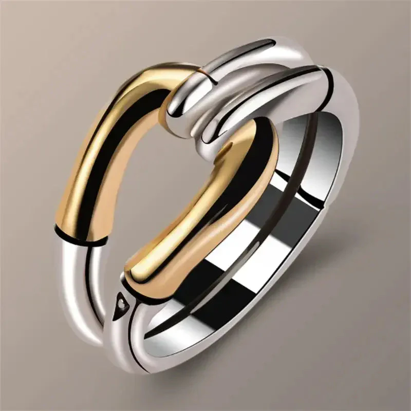 Nika – Bicolor-Verbindungsring