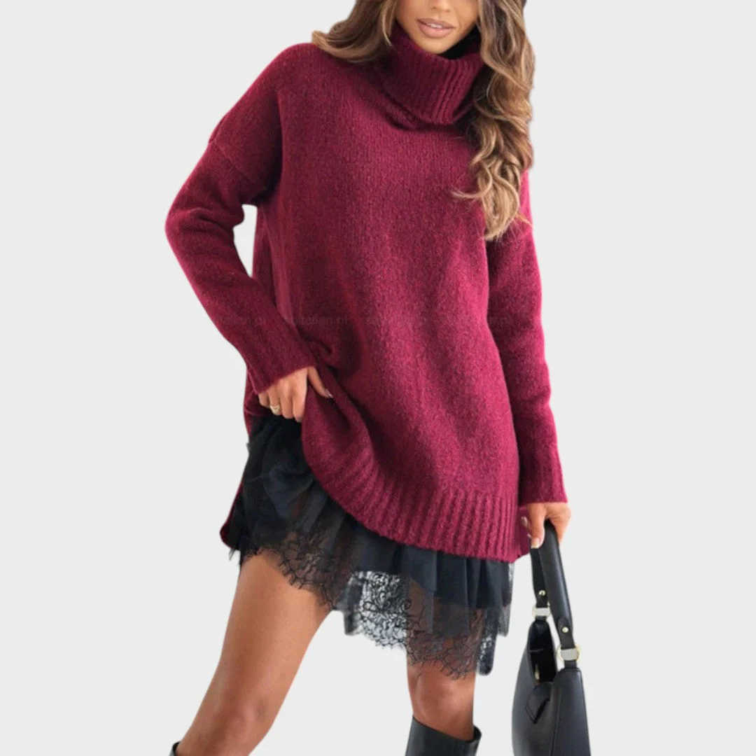 Nina | Damen Zweiteiler Pullover & Kleid stilvoll - Image 12