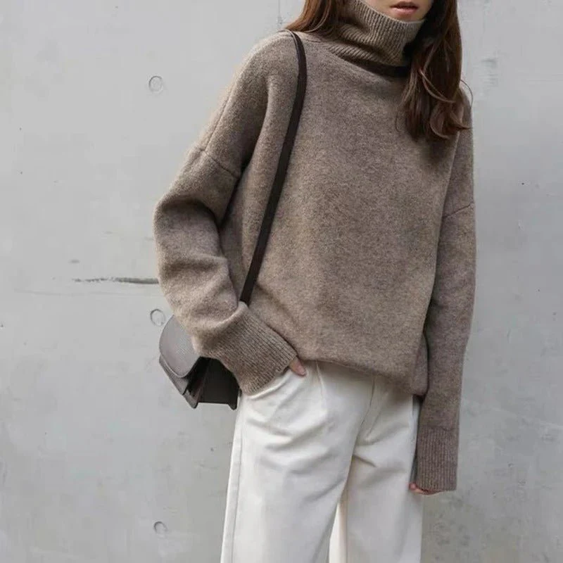 Nina | Trendiger Rollkragenpullover für Damen - Image 21