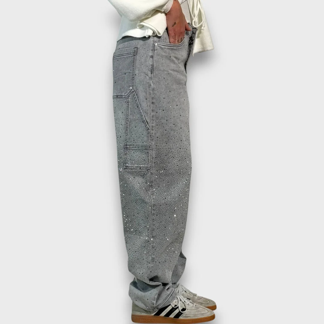 Nolene – Jeans mit Funkel-Finish und urbanem Charakter