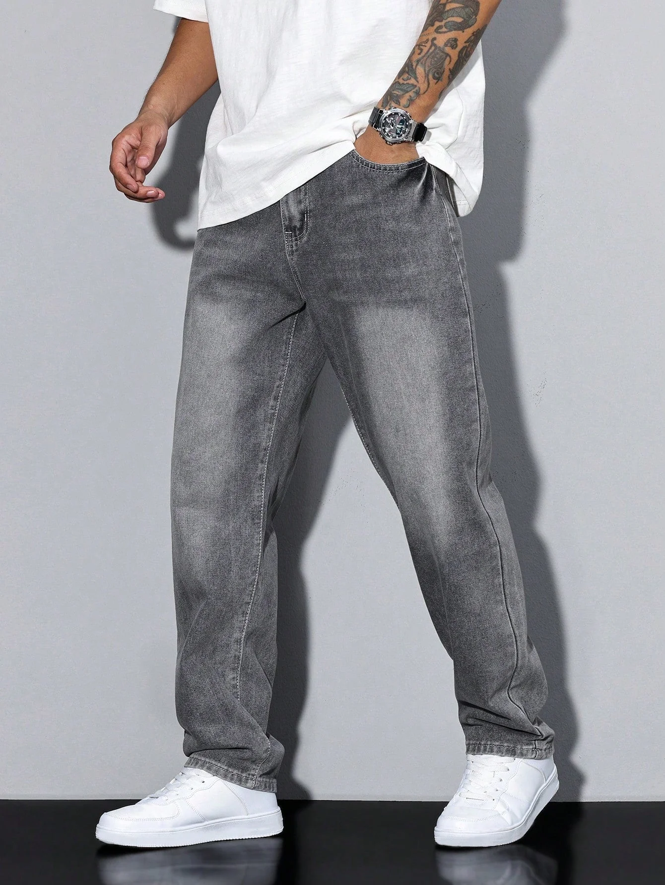 Oliver – Locker geschnittene Vintage-Jeans für Herren - Image 7