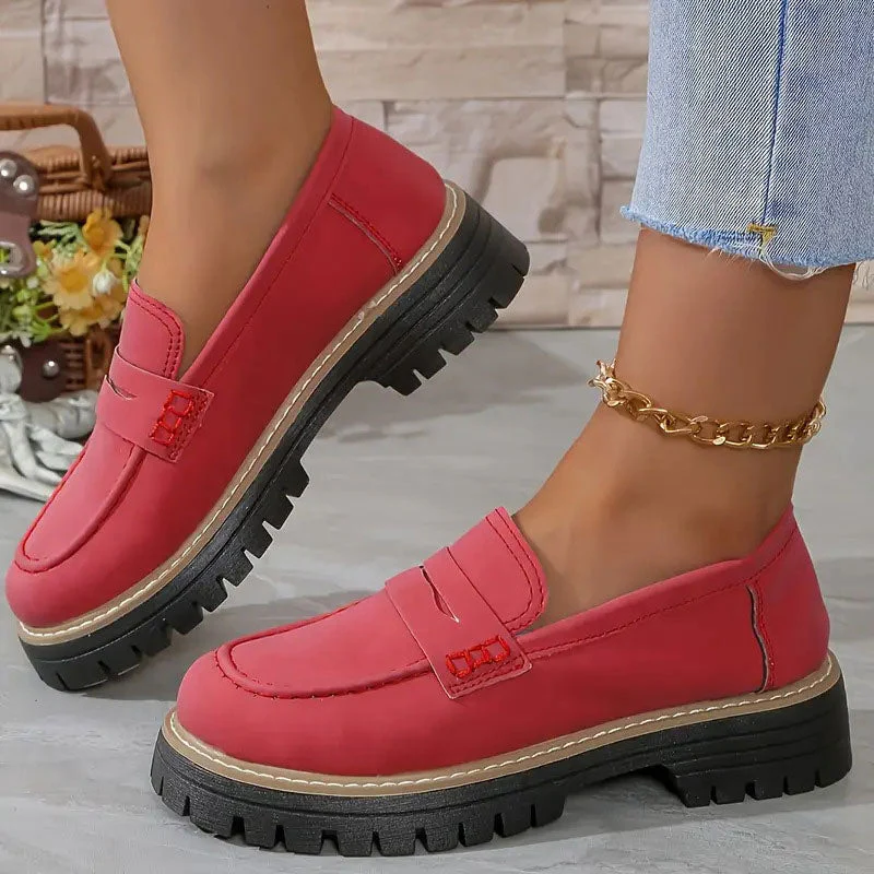 Olivia – Klassische Profilsohlen Damen Loafer - Image 6
