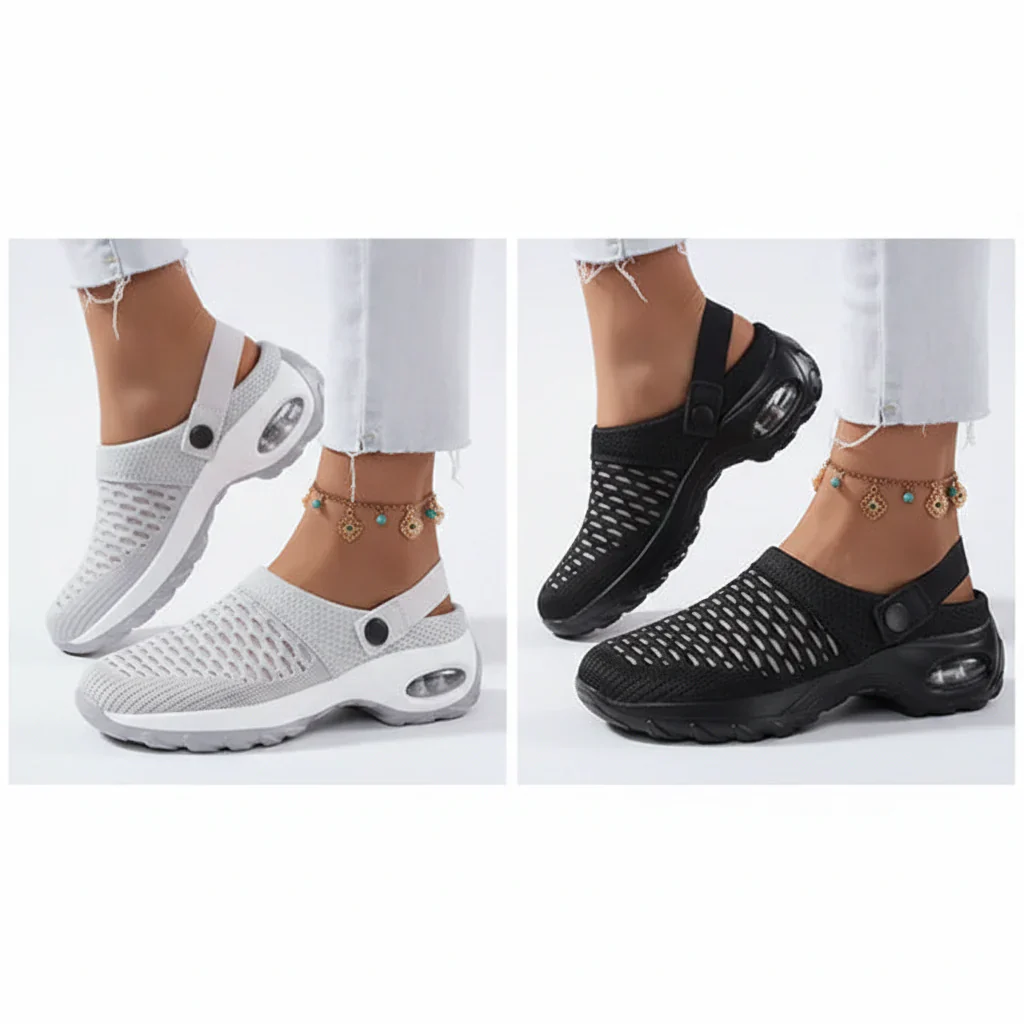 Orthopädische Clogs Damen Leichte Hausschuhe Garten Schuhe - Image 4
