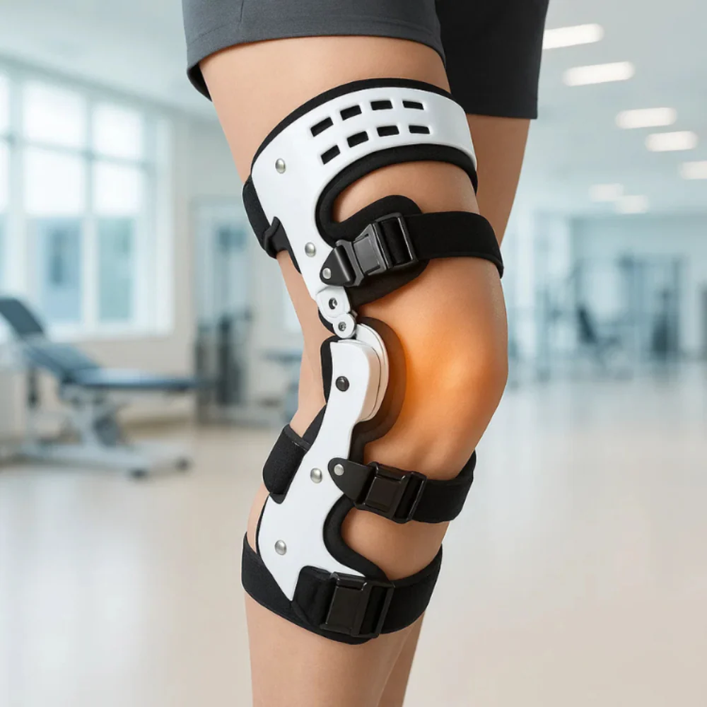 Orthopädische Knieschiene Bein Unterstützung Knöchelstütze