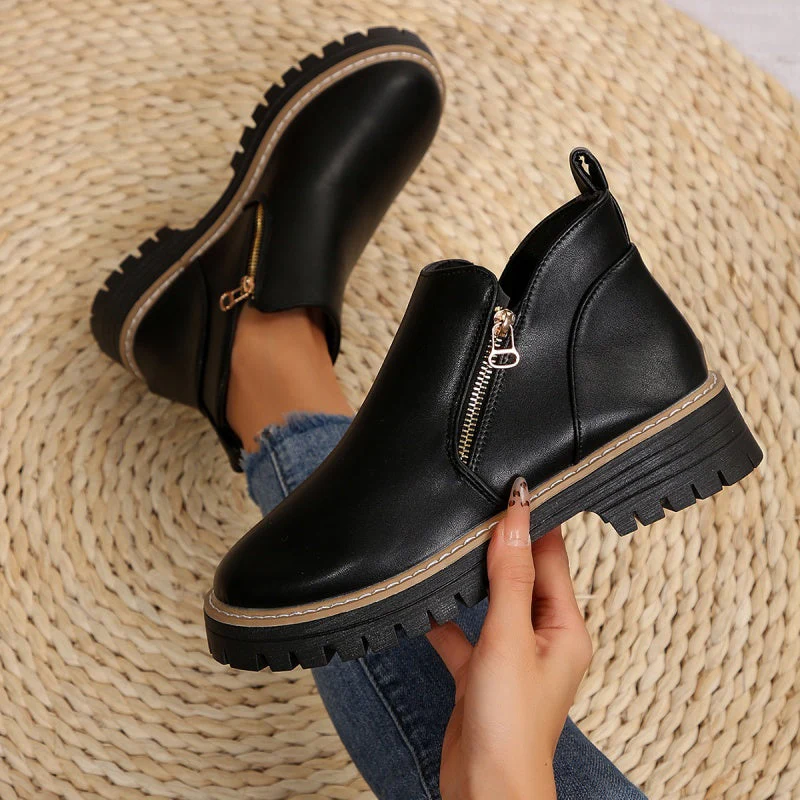 Paula | Damen Luxus-Stiefeletten modisch & stilvoll - Image 3