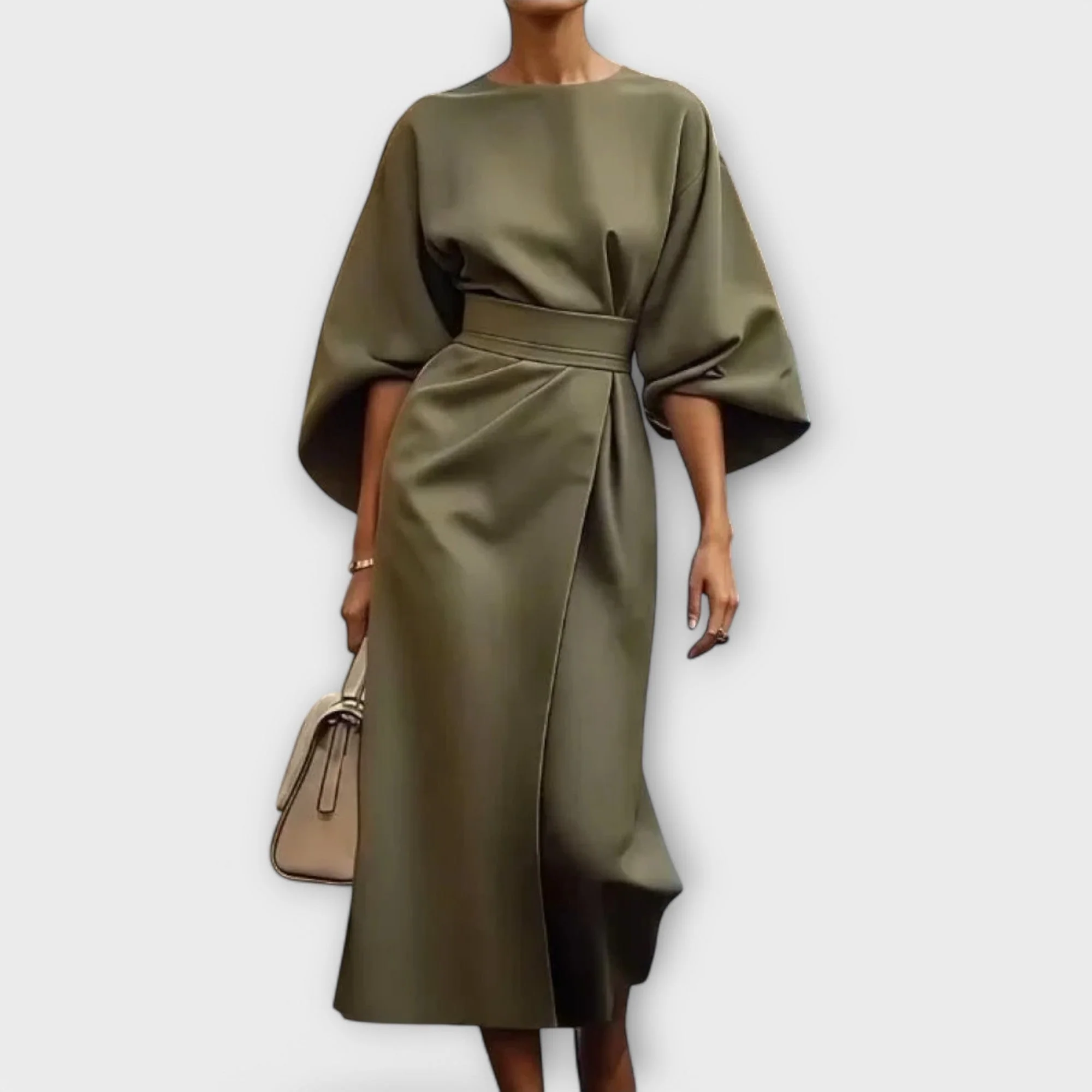 Paula | Exklusives Bauchbedeckendes Kleid - Image 4