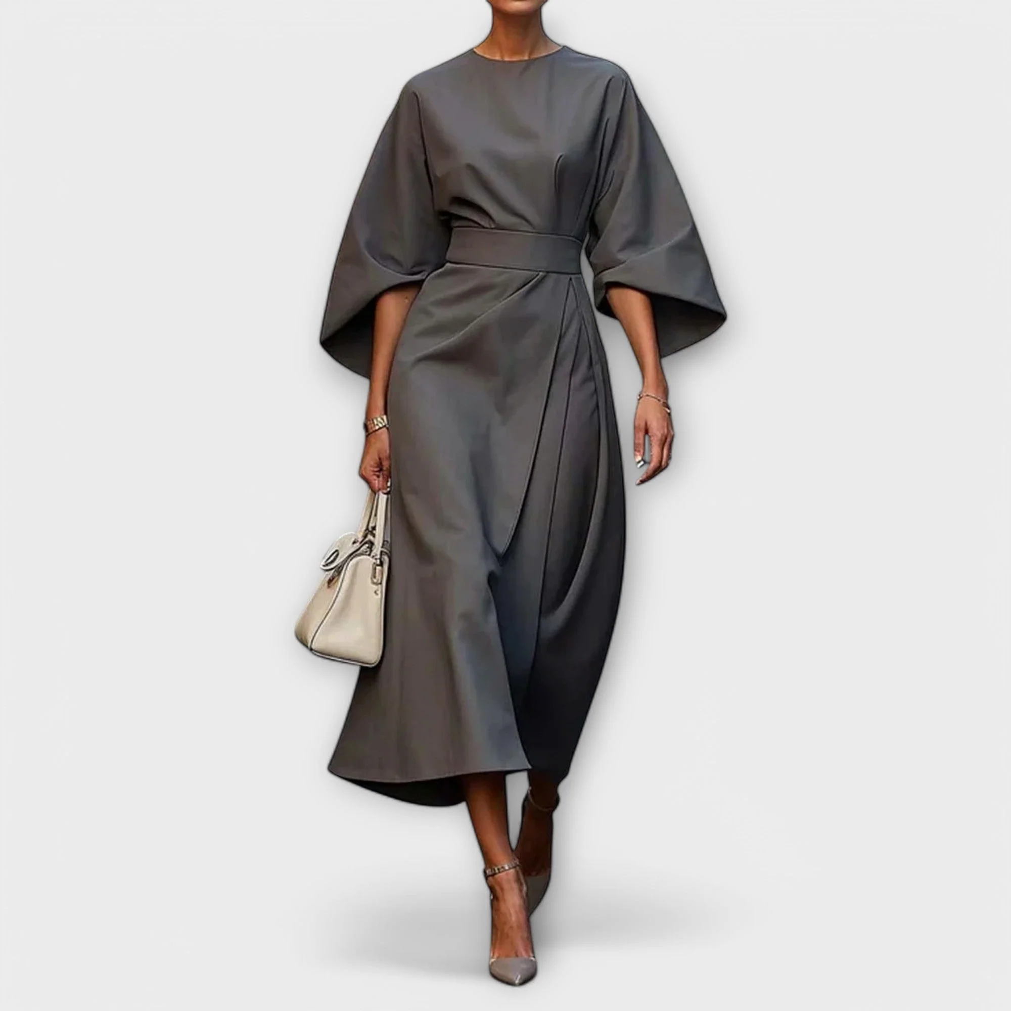 Paula | Exklusives Bauchbedeckendes Kleid - Image 7