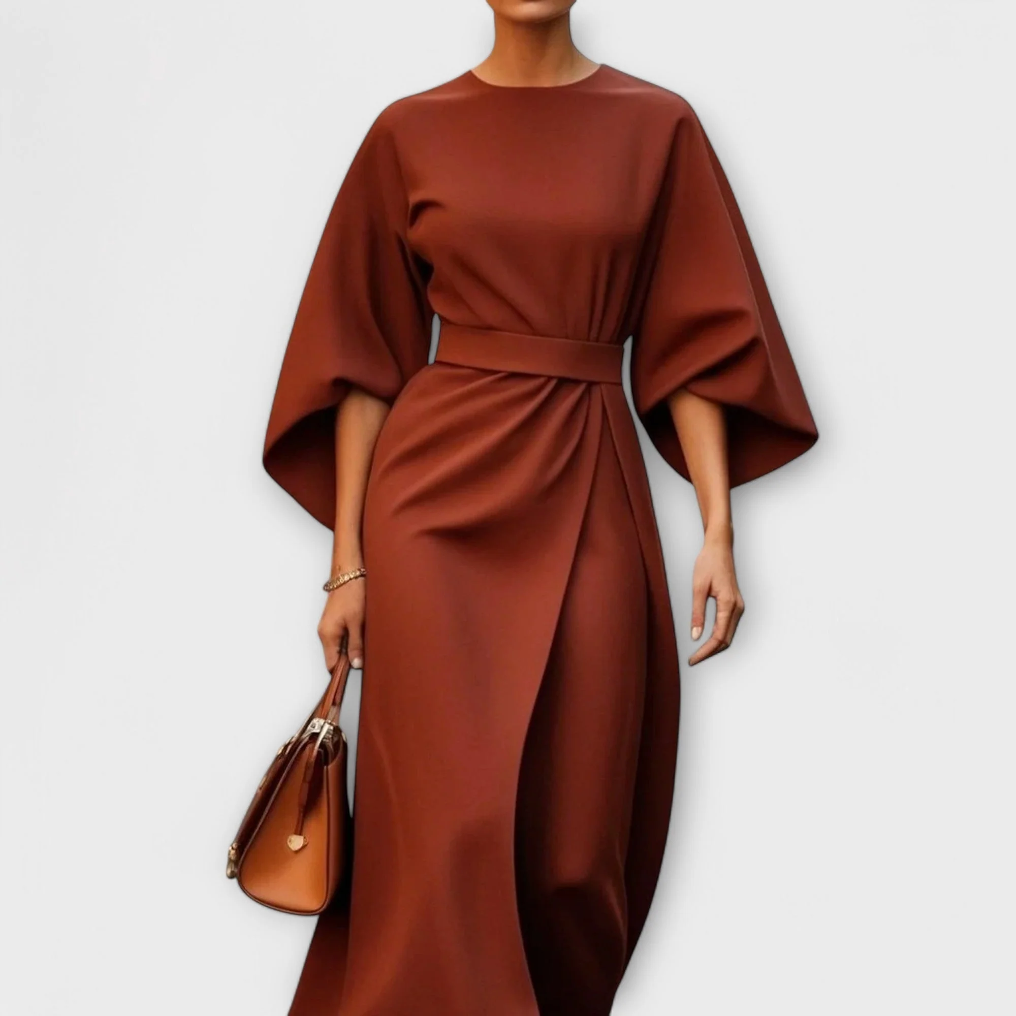 Paula | Exklusives Bauchbedeckendes Kleid - Image 9
