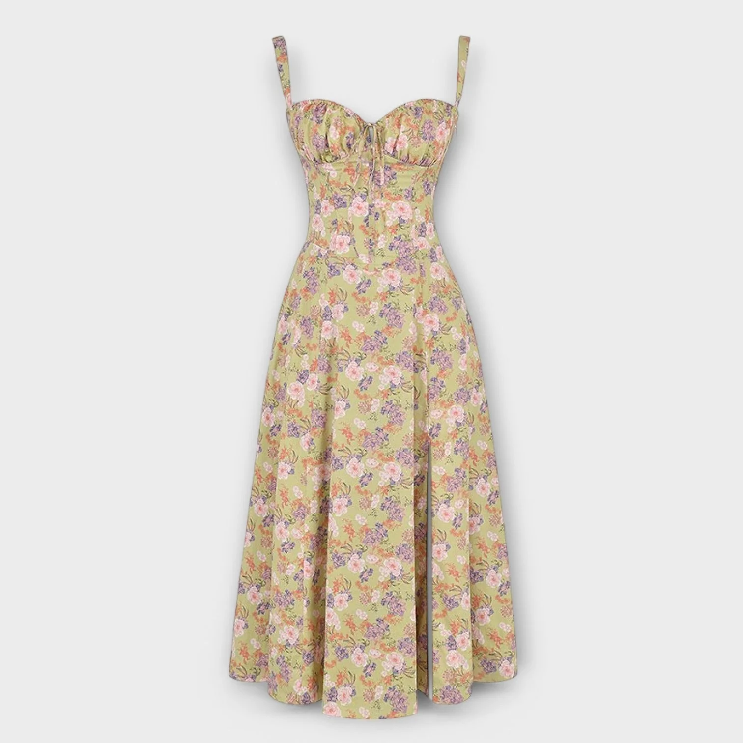 Paula | Exklusives Midi-Kleid mit Korsett - Image 2