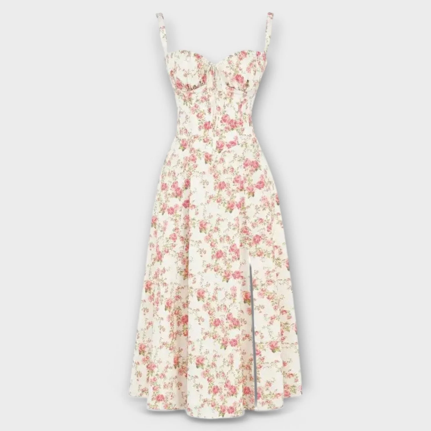 Paula | Exklusives Midi-Kleid mit Korsett - Image 3