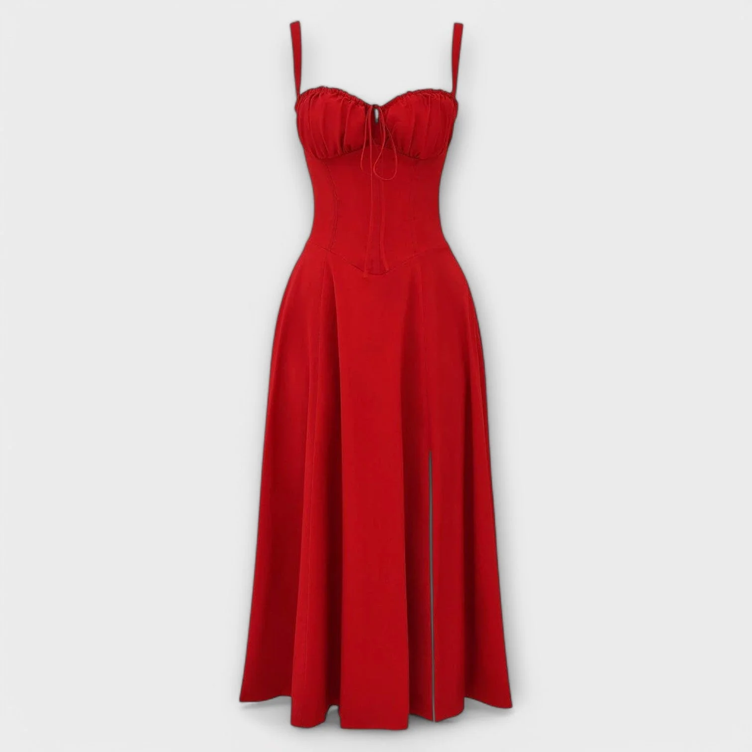 Paula | Exklusives Midi-Kleid mit Korsett - Image 5