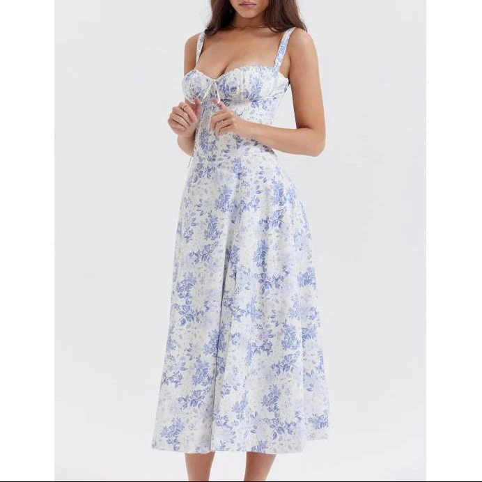 Paula | Exklusives Midi-Kleid mit Korsett - Image 9