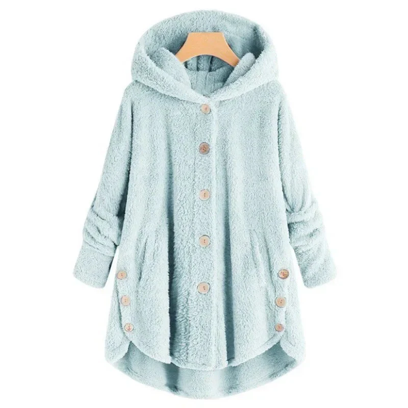 Petra | Modische Fleecejacke mit Kapuze