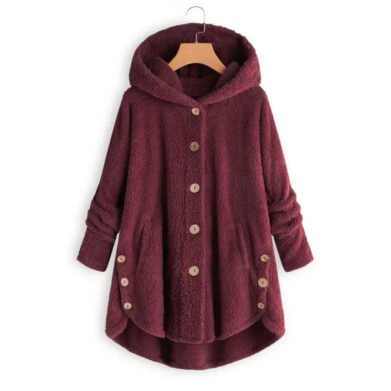 Petra | Modische Fleecejacke mit Kapuze - Image 8