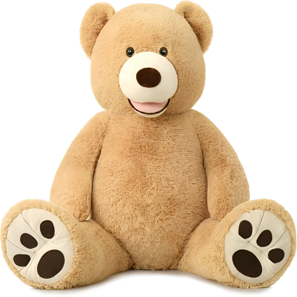 Plüsch Teddybär Groß Weich Kuscheltier Außenhülle - Image 3
