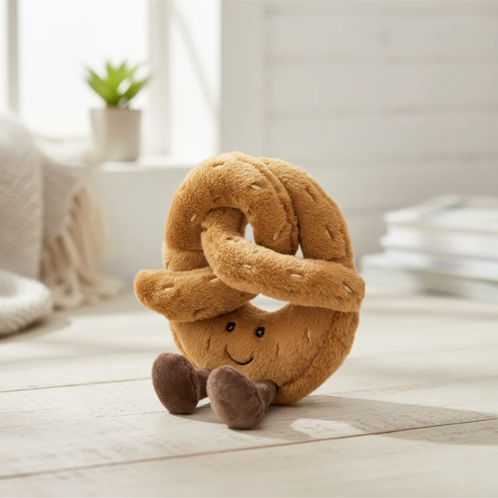 Plüschtier Niedliches Brotdesign Weiches Kuschelspielzeug - Image 3