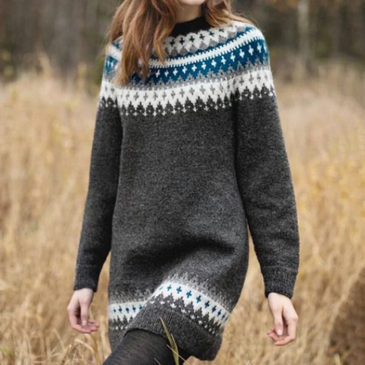 PULLOVER AUS ISLÄNDISCHEM TEXTIL | ELEGANT UND BEQUEM