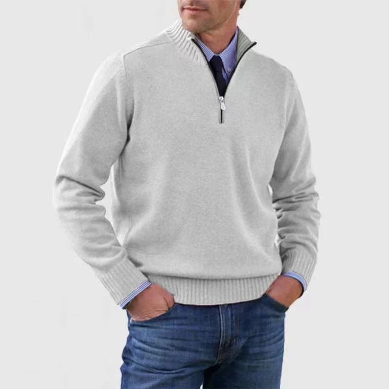 Pullover Herren Half Zip Modern | Warm Komfort Freizeit - Image 4