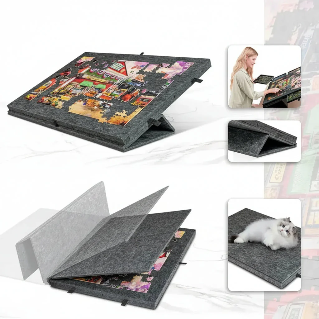 Puzzlebrett Aufbewahrung Tragbar Puzzle Zubehör Organisation - Image 6