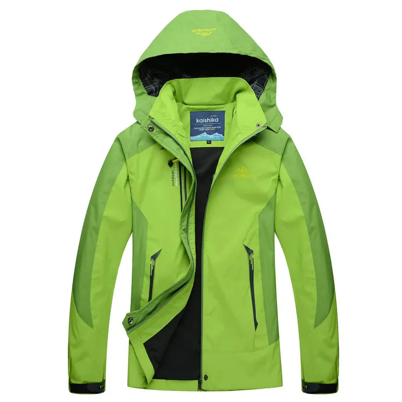 Regenjacke Damen Gefüttert Wasserdicht | Outdoor & Winddicht - Image 2