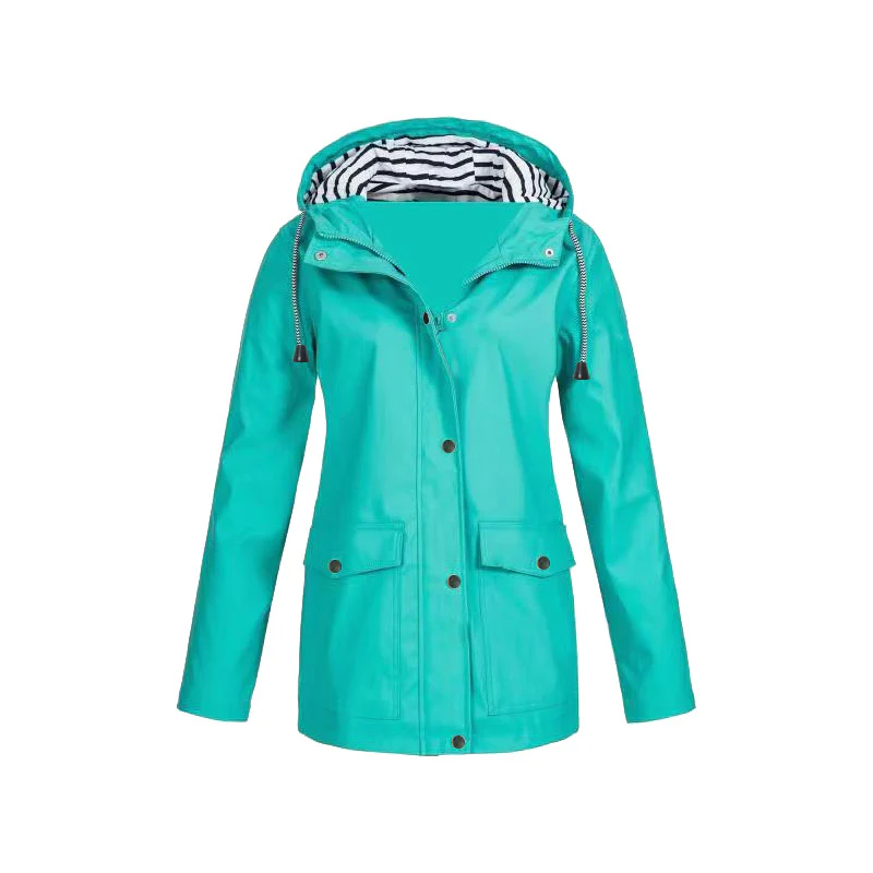 Regenjacke Damen Wasserdicht | Leicht & Mit Kapuze - Image 2