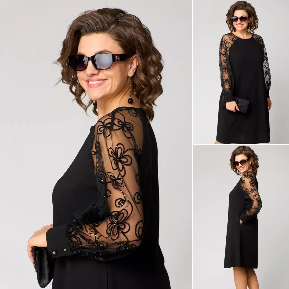 Regina | Klassisches Midikleid für besondere Anlässe - Image 4