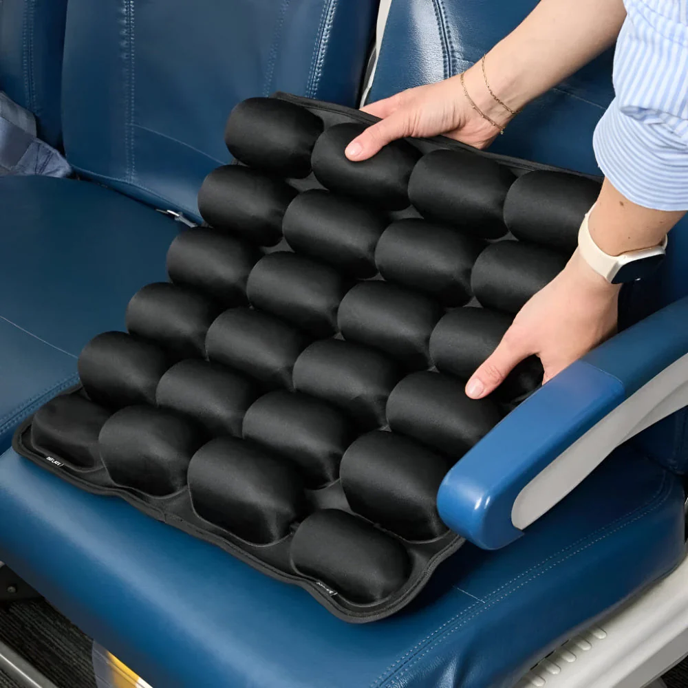 Reisen Sitzkissen Aufblasbar Ergonomisch Luftpolster Komfort - Image 3