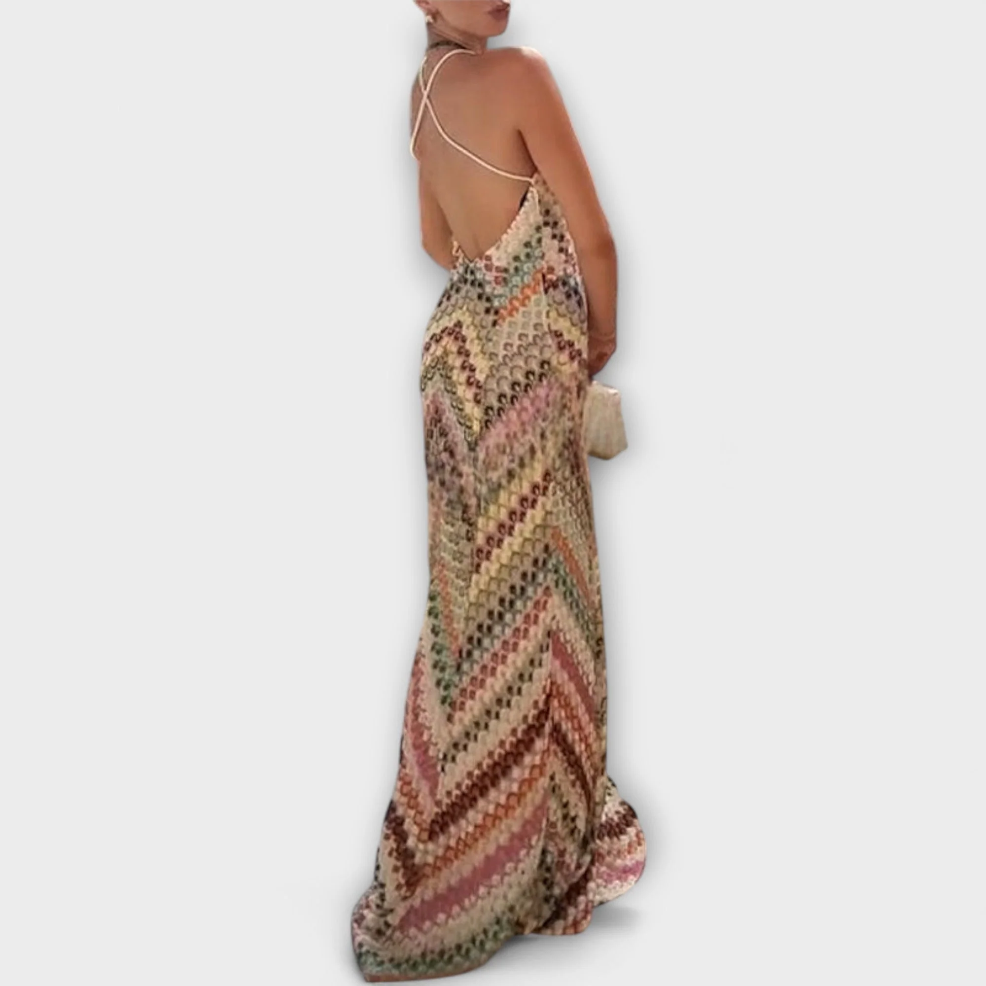 Remi - Buntes Fischgrät-Maxi-Kleid von Missoni - Image 3