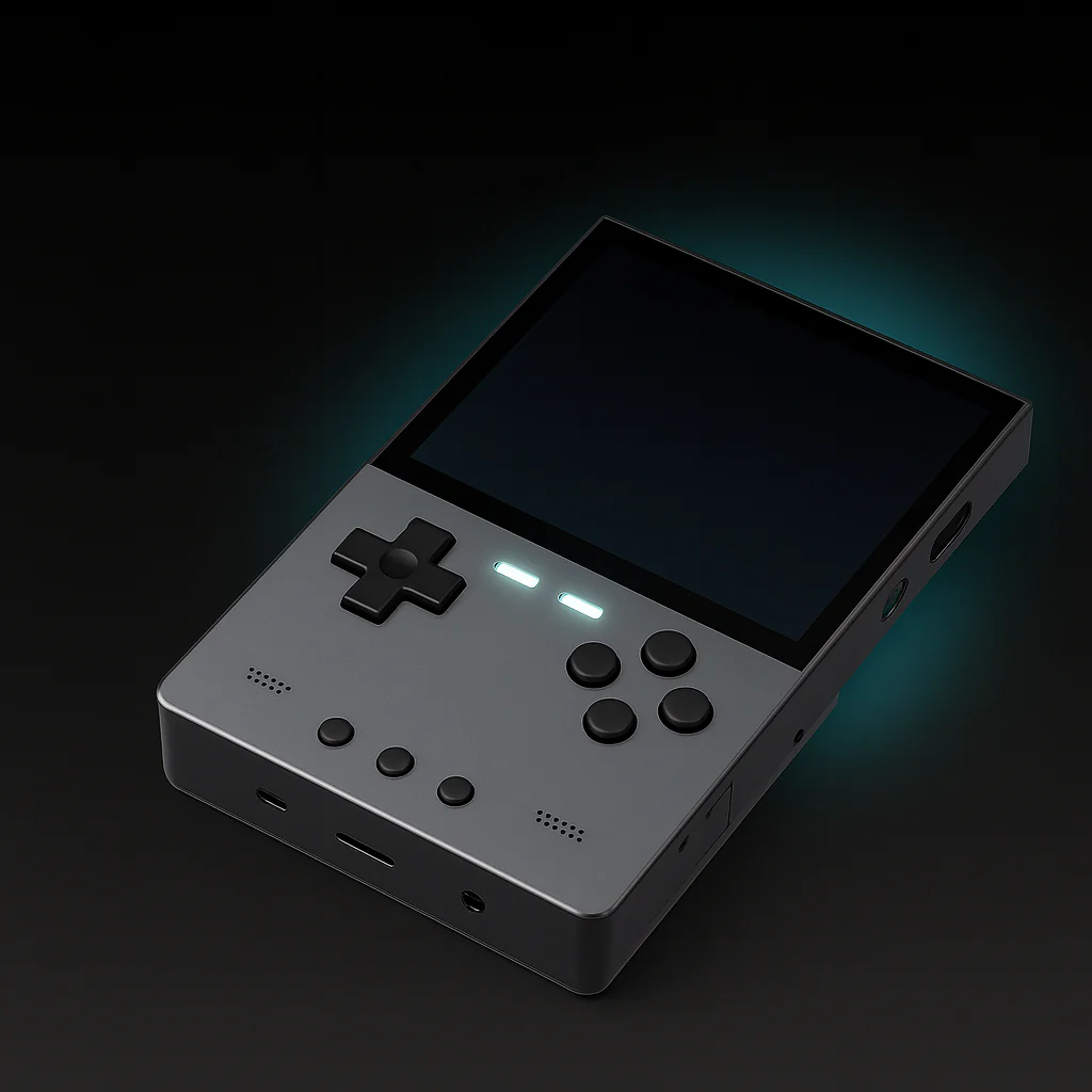 Retro Games Tragbare Metallkonsole CNC Design Handheld Spieler - Image 3