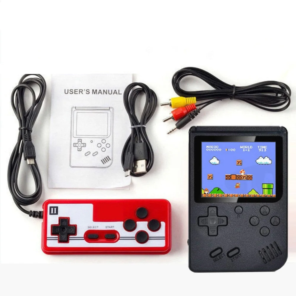 Retro Handheld Spielkonsole mit 400 Klassikern - Image 9