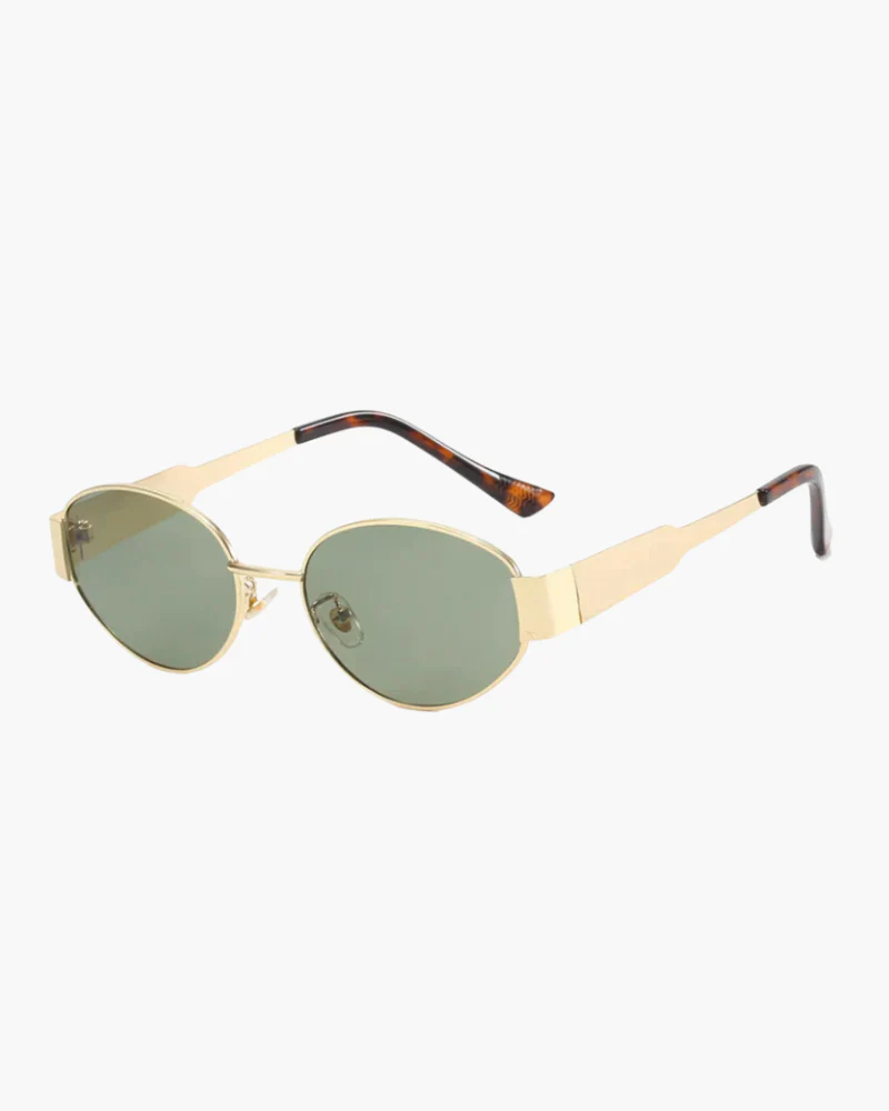 Retro Steampunk Sonnenschutzbrille für Damen | Ovale Rahmen