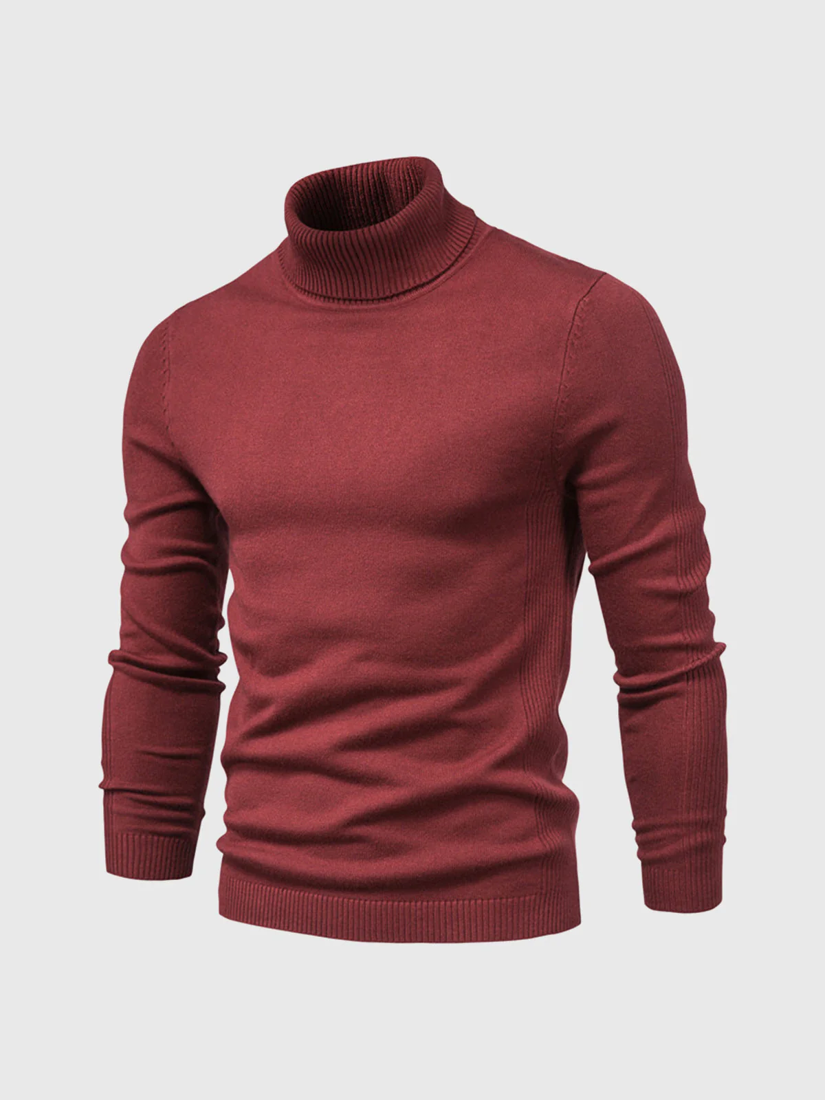Rollkragen Pullover Herren Baumwolle | Elegant & Bequem - Image 2