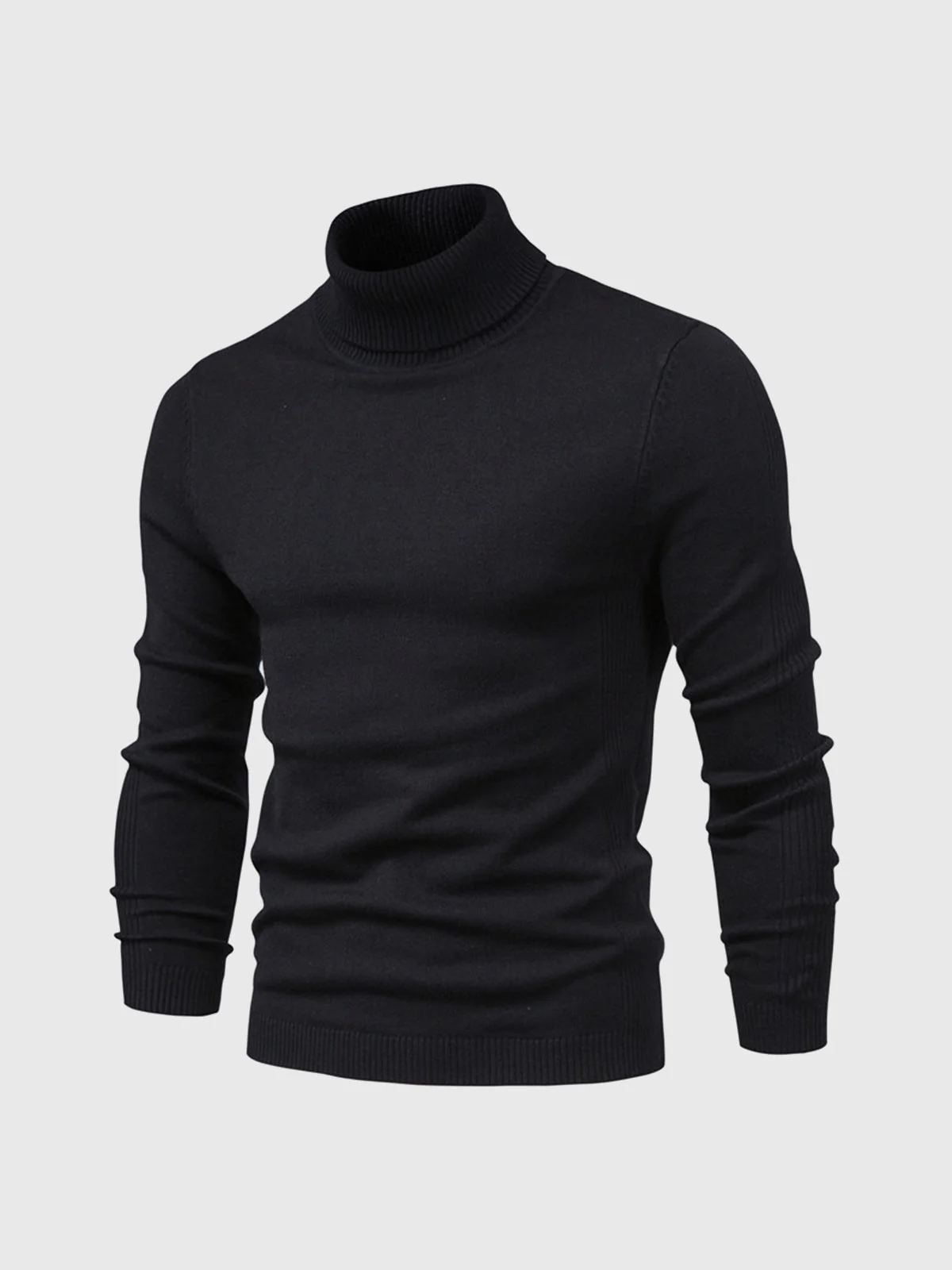Rollkragen Pullover Herren Baumwolle | Elegant & Bequem - Image 4