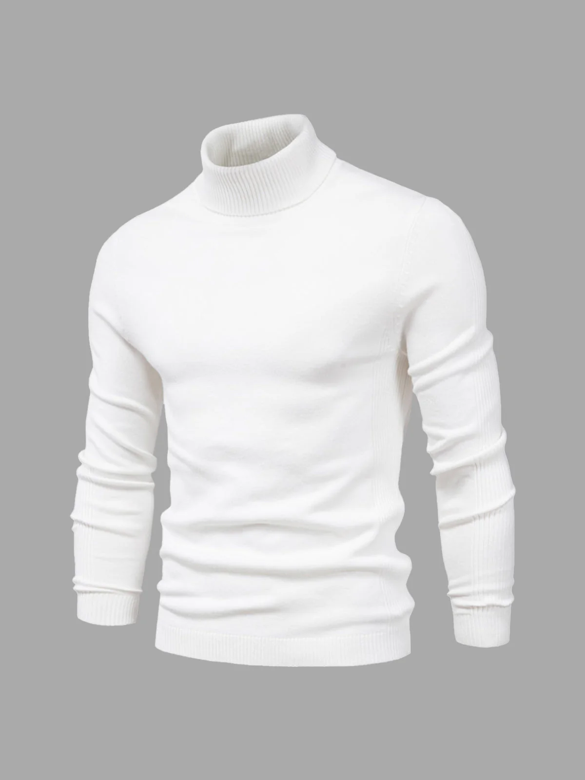 Rollkragen Pullover Herren Baumwolle | Elegant & Bequem - Image 7