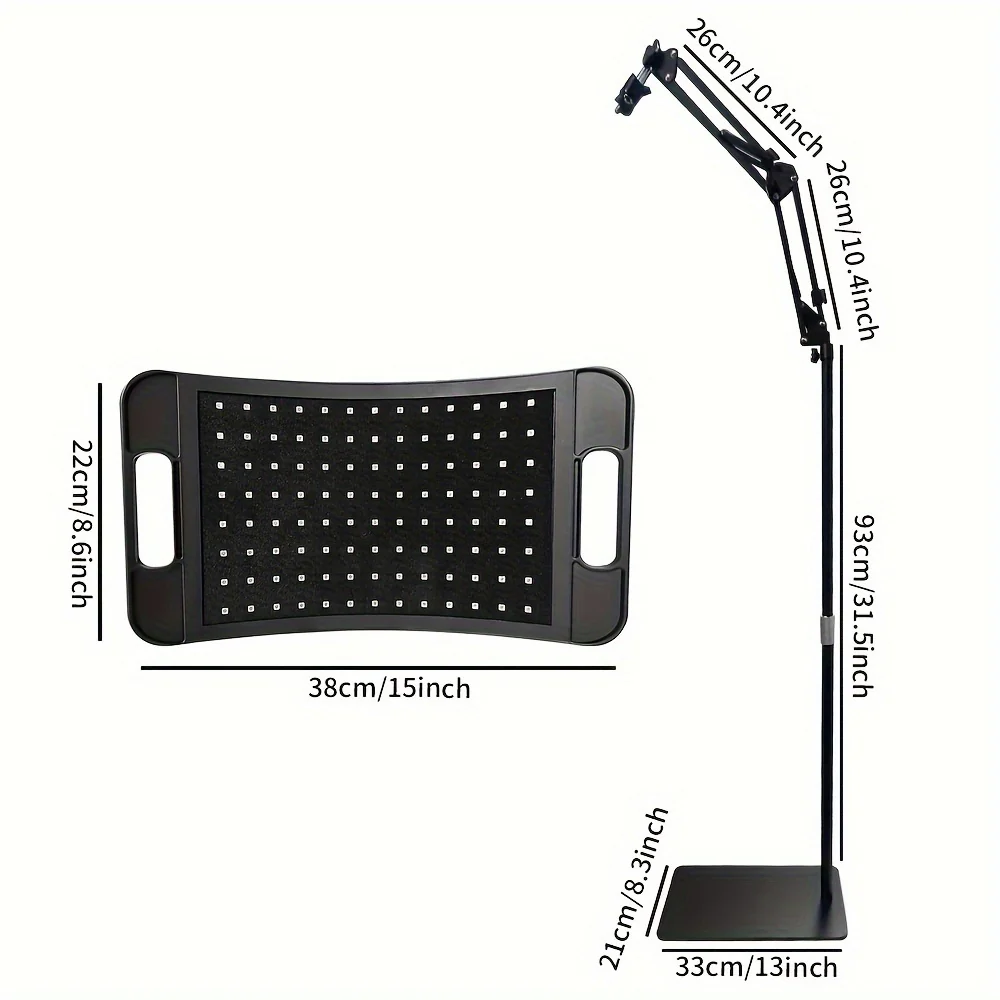 Rotlichtlampe Infrarotlampe LED Stativ Körpertherapie Gerät - Image 6