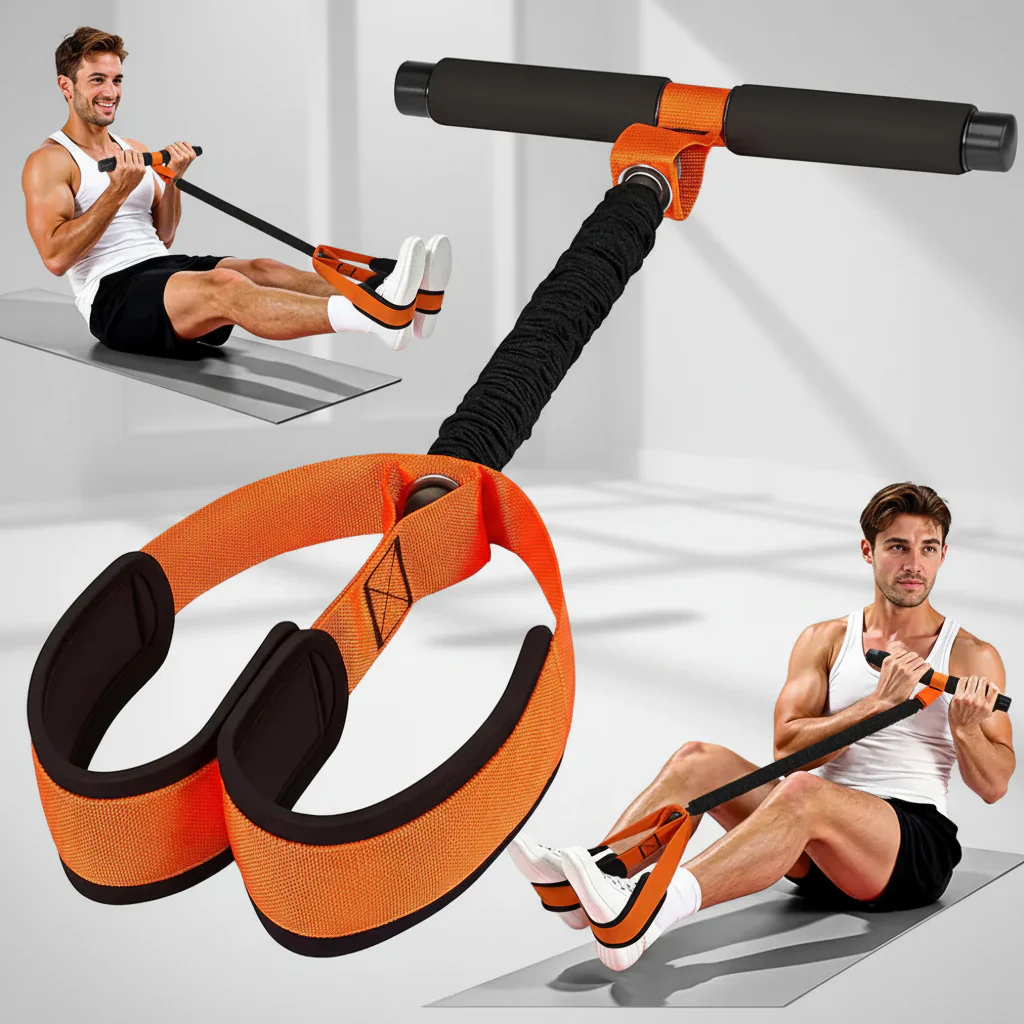 Rutschfestes Pedal Widerstandsband Fitnessband Trainer Zuhause - Image 2