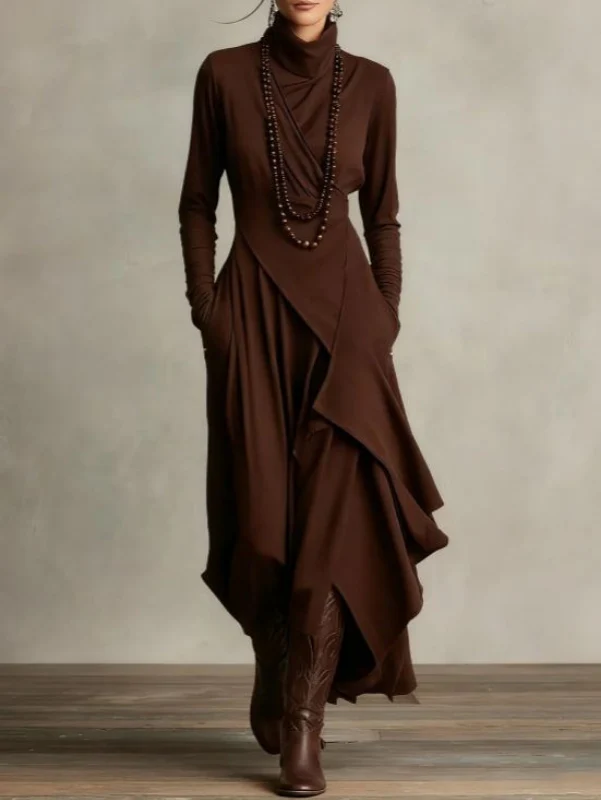 Rylise - drapiertes Maxikleid mit weicher Haptik - Image 3