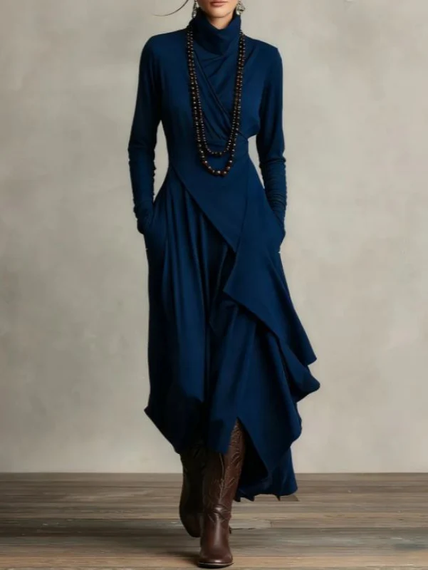 Rylise - drapiertes Maxikleid mit weicher Haptik - Image 4