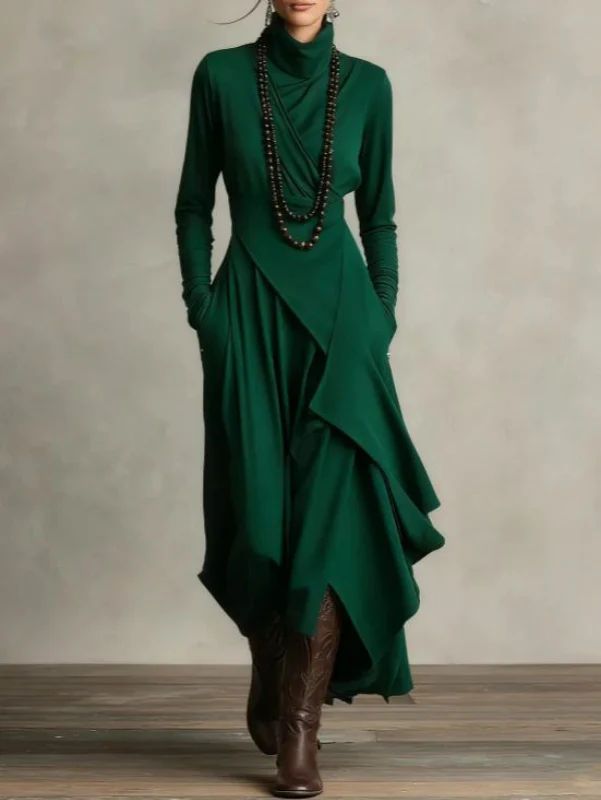 Rylise - drapiertes Maxikleid mit weicher Haptik - Image 5